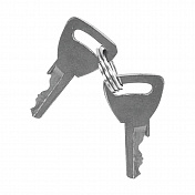 Bicycle Cable with Lock & Keys, 58 cm, 2 pcs.