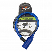 Bicycle Cable with Lock & Keys, 58 cm, 2 pcs.